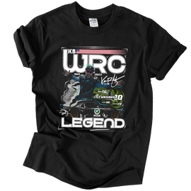 WRC LEGEND férfi póló (Fekete)