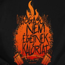 A kifogások férfi póló (Fekete)
