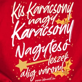 Nagytesó leszek (Karácsonyi) gyerek póló  (Piros)