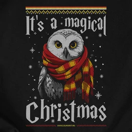 It's a magical Christmas férfi póló (Fekete)