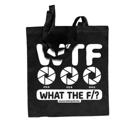 Nyers film vászontáska (Fekete)