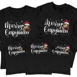 Merry Capymass családi szett (3 gyerek) (Fekete)