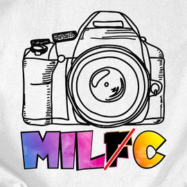 MILF helyett MILC pulóver (Fehér)