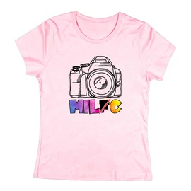 MILF helyett MILC női póló (Világosrózsaszín)