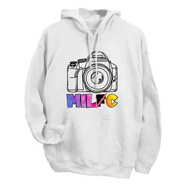 MILF helyett MILC pulóver (Fehér)