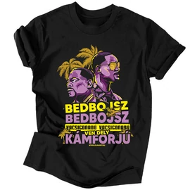 Bad boys férfi póló (Fekete)