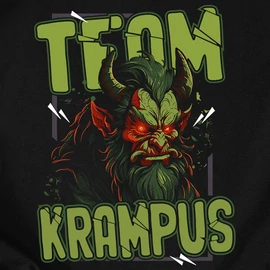 Team Krampus férfi póló (Fekete)