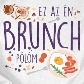 Brunch női póló (Fehér)