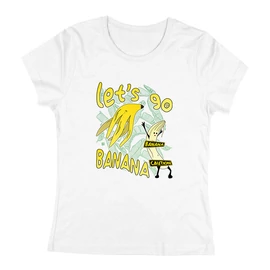 Let's go banana női póló (Fehér)