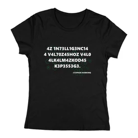 Hawking női póló (Fekete)