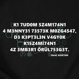 Newton női póló (Fekete)