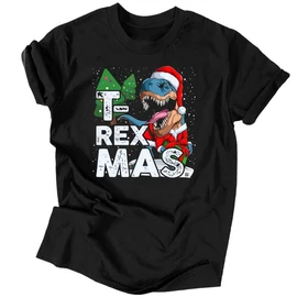 T-RexMas férfi póló (Fekete)