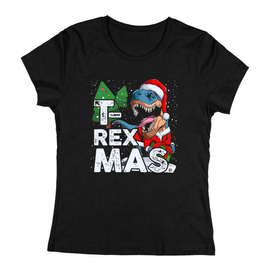 T-RexMas női póló (Fekete)
