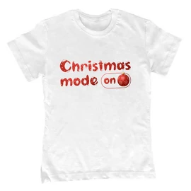Christmas mode on gyerek póló (Fehér)
