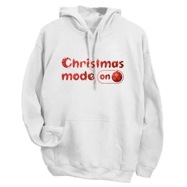 Christmas mode on pulóver (Fehér)