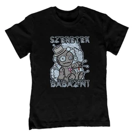 Szeretek babázni gyerek póló (Fekete)