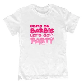 Come on Barbie gyerek póló (Fehér)