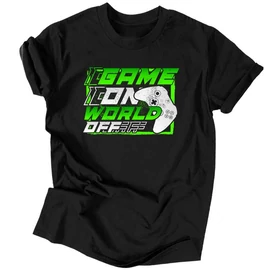 Game on - Xbox férfi póló (Fekete)