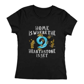 Hearthstone női póló (Fekete)