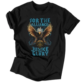 For the Alliance férfi póló (Fekete)