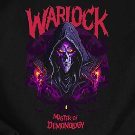 Warlock - Master of demonology női póló (Fekete)