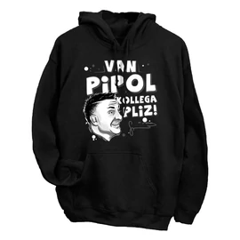Kolega pliz kapucnis pulóver
