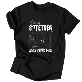 Hív a sötétség férfi póló (Fekete)