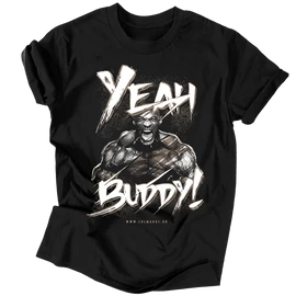 Ronnie - Yeah Buddy! férfi póló (Fekete)