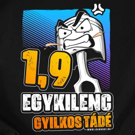 1.0 Fenevad férfi póló (fekete)