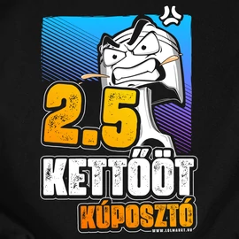 2.5 Kúposztó férfi póló (fekete)