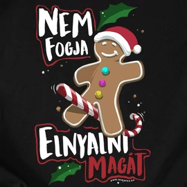 NEM NYALJA EL MAGÁT... férfi póló (Fekete)