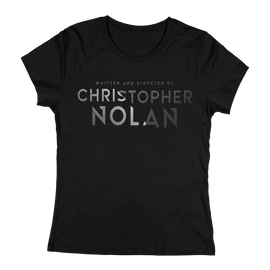 Directed by Christopher Nolan női póló