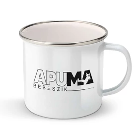 APUMA beb*szik fém bögre (Fehér)