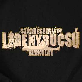 Szarkészenléti legénybúcsú alakulat póló szett (Grafit-Fekete)