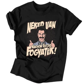Neked van nagyon vicces fogyaték férfi póló (Fekete)