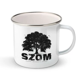 F_SZOM fém bögre (Fehér)