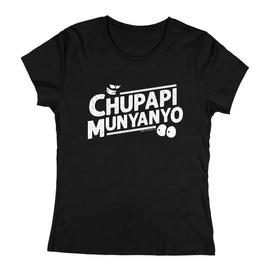 Chupapi Munyanyo női póló (Fekete)