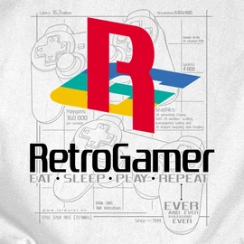 RetroGamer (PS) férfi póló (Fehér)