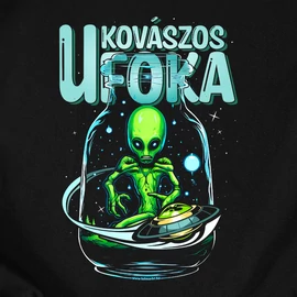 Kovászos ufoka férfi póló (Fekete)
