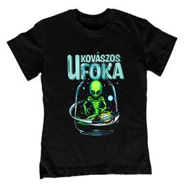Kovászos ufoka gyerek póló (Fekete)