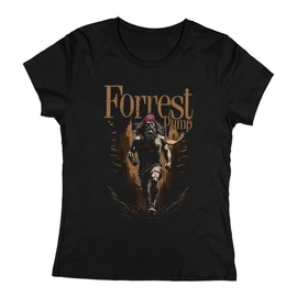 Forrest Pump női póló (Fekete)