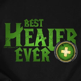 Best HEALER Ever férfi póló (Fekete)