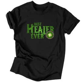 Best HEALER Ever férfi póló (Fekete)