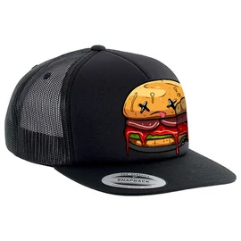 The Raven Croaks - Falatka hambi - snapback sapka (Fekete)