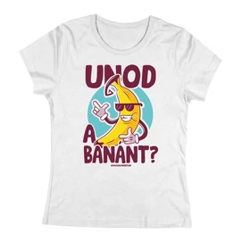 Unod a banánt női póló (Fehér)