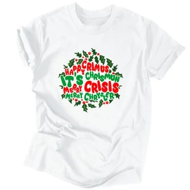 Merry chrysler férfi póló (Fehér)