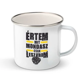 Értem mit mondasz fém bögre