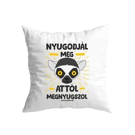 Nyugodjál meg kis párna (Fehér)