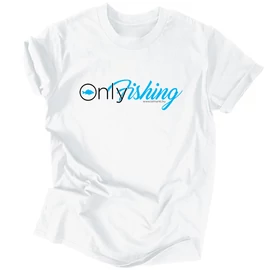 OnlyFishing férfi póló (Fehér)