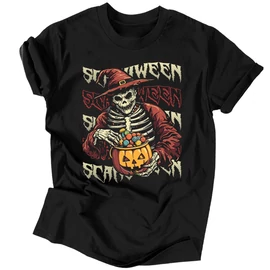 Scaryween férfi póló (Fekete)